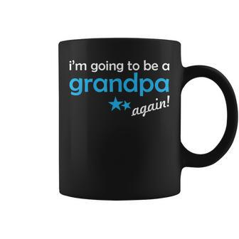 Pregnancy Announcement Grandpa Again Gift For Mens Coffee Mug | Mazezy DE