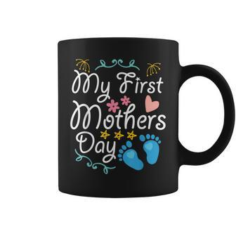 Pregnancy My First Mothers Day Baby Kid Happy Day Mom Shirt Coffee Mug | Mazezy