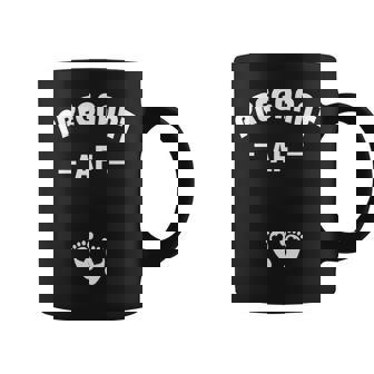 Pregnant Af Funny Pregnancy Announcement Coffee Mug | Mazezy