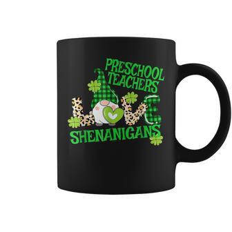 Preschool Teacher St Patricks Day Prek Shenanigans Love V2 Coffee Mug - Seseable