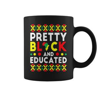 Pretty Black And Educated African Women Black History Month V10 Coffee Mug - Seseable