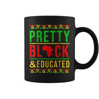 Pretty Black And Educated African Women Black History Month V12 Coffee Mug - Seseable