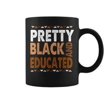 Pretty Black And Educated African Women Black History Month V6 Coffee Mug - Seseable