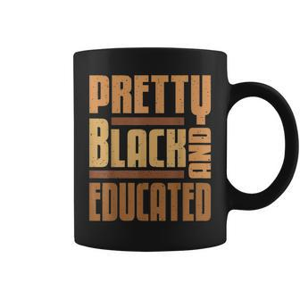 Pretty Black And Educated African Women Black History Month V9 Coffee Mug - Seseable