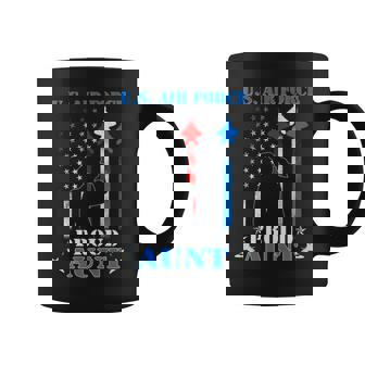 Pride Military Family Proud Aunt Us Air Force Coffee Mug | Mazezy