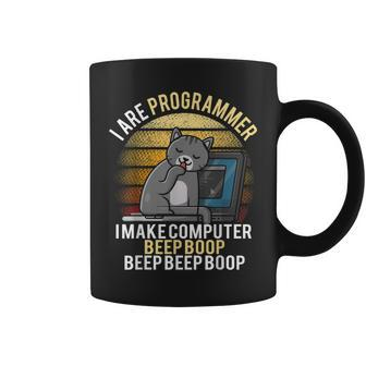 Programmer Cat I Are Programmer Cat Lovers Programming Coffee Mug | Mazezy