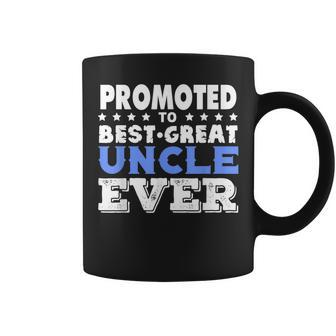 Promoted To Best Great Uncle New Great Uncle Coffee Mug | Mazezy