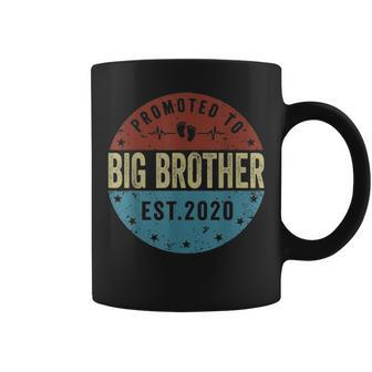 Promoted To Big Brother Est 2021 Fathers Day Gifts Coffee Mug - Seseable