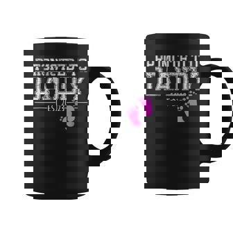 Promoted To Daddy Its A Girl Est 2023 New Dad First Daddy Coffee Mug - Thegiftio