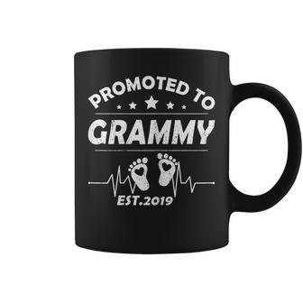 Promoted To Grammy Est 2019 Shirt First Time New Mothers Day Coffee Mug | Mazezy