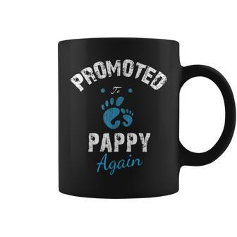 Promoted To Grandpa Again 2019 Soon To Be Pappy Gift Coffee Mug | Mazezy UK