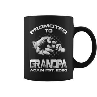 Promoted To Grandpa Again 2020 Coffee Mug | Mazezy