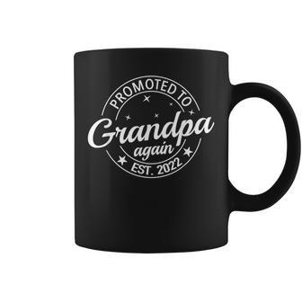 Promoted To Grandpa Again 2023 Soon To Be Family Pregnancy Coffee Mug | Mazezy AU