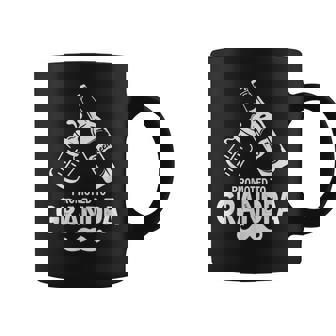 Promoted To Grandpa Beer Milk Bottle Cute Coffee Mug | Mazezy