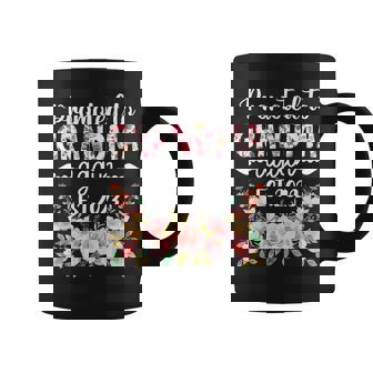 Promoted To Great Grandma Est 2023 Soon To Be Grandma Flower Coffee Mug | Seseable UK
