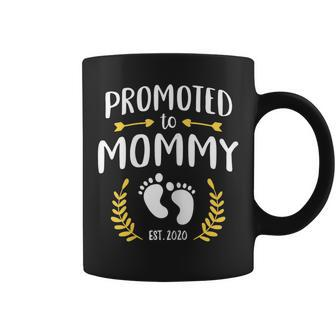 Promoted To Mommy 2020 Gift Pregnancy Announcement Gift For Womens Coffee Mug | Mazezy