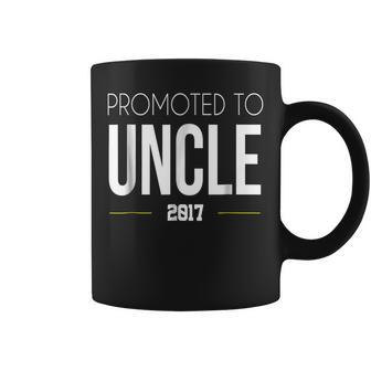 Promoted To Uncle 2017 | Great For New Uncles Coffee Mug | Mazezy