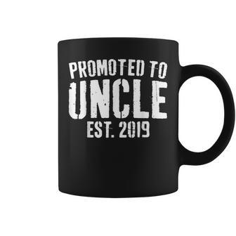 Promoted To Uncle 2019 Soon To Be Uncle Gift Gift For Mens Coffee Mug | Mazezy