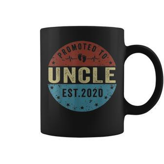 Promoted To Uncle Est 2021 Fathers Day Gifts Coffee Mug - Seseable