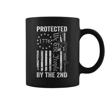 Protected By The 2Nd Amendment - We The People Pro Gun Ar15 Coffee Mug - Seseable