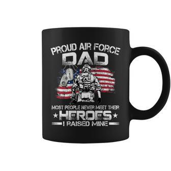 Proud Air Force Dad Air Force Graduation Dad Usaf Heroes Coffee Mug | Mazezy