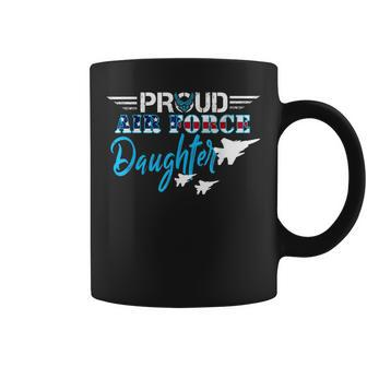 Proud Air Force Daughter Gift Us Military Veteran Day Coffee Mug | Mazezy