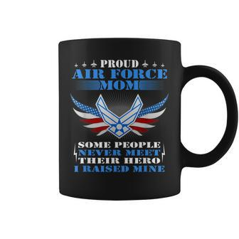 Proud Air Force Mom Never Meet Their Hero Military Mother Coffee Mug | Mazezy