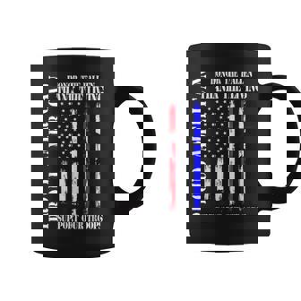 Proud American Honor The Fallen Thank You Veterans Usa Flag Coffee Mug - Seseable