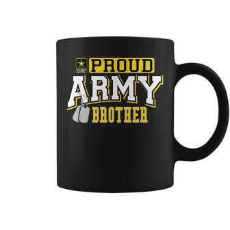 Proud Army Brother Military Pride T Coffee Mug | Mazezy