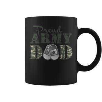 Proud Army Dad Army Military Coffee Mug | Mazezy