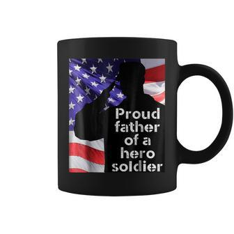 Proud Army Dad Best Military Gift For Dad Gift For Mens Coffee Mug | Mazezy