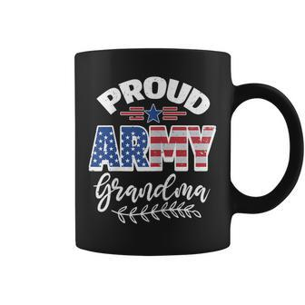 Proud Army Grandma Gift For Womens Coffee Mug | Mazezy