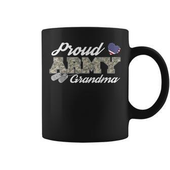 Proud Army Grandma Military Pride Coffee Mug | Mazezy DE