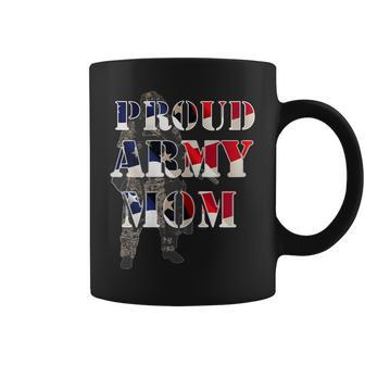 Proud Army Mom Military Mother Proud Army Family Marine Gift For Womens Coffee Mug | Mazezy AU