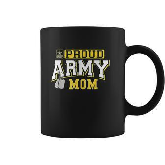 Proud Army Mom Military Pride Gift For Mother Coffee Mug - Thegiftio UK