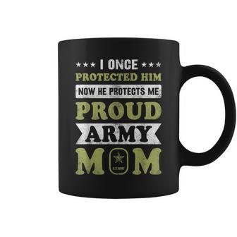 Proud Army Mom Military Soldier Mama Cute Mothers Day Coffee Mug | Mazezy