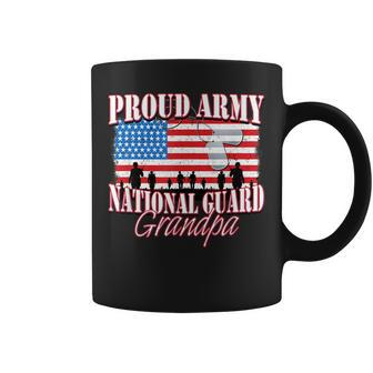 Proud Army National Guard Grandpa Grandparents Day Coffee Mug - Seseable
