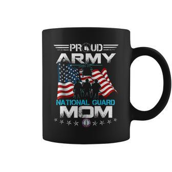 Proud Army National Guard Mom US Military Gift Coffee Mug - Seseable