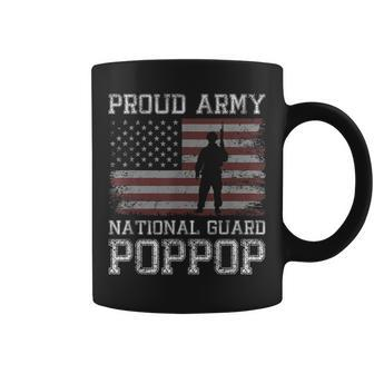 Proud Army National Guard Poppop Us Military Gift Gift For Mens Coffee Mug | Mazezy