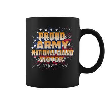 Proud Army National Guard Sister Us Military Gift Coffee Mug | Mazezy