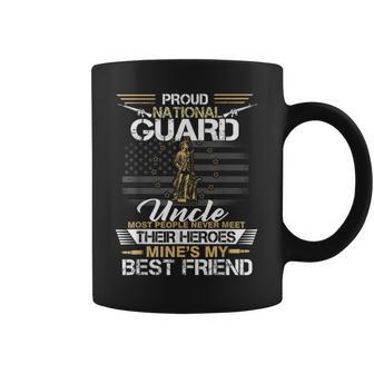 Proud Army National Guard Uncle Flag Us Military Coffee Mug | Mazezy
