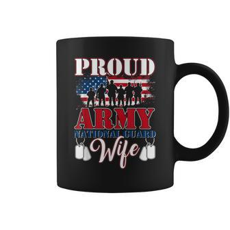 Proud Army National Guard Wife Us Military Gift Coffee Mug | Mazezy