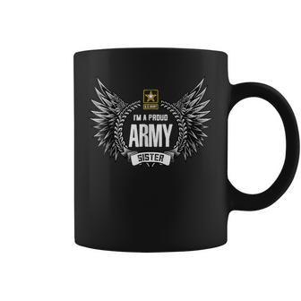 Proud Army Sister Military Sister Pride Coffee Mug | Mazezy