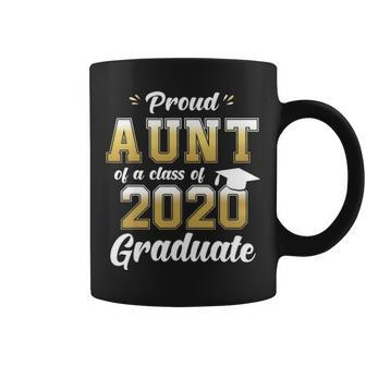 Proud Aunt Of A Class Of 2020 Graduate Senior 20 Gift Coffee Mug - Seseable