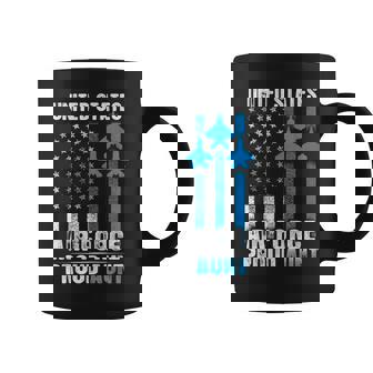 Proud Aunt Us Air Force Vintage Usaf Proud Air Force Aunt Coffee Mug | Mazezy