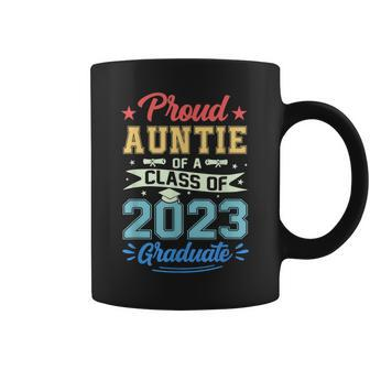 Proud Auntie Of A Class Of 2023 Graduate Seniors Graduation Coffee Mug | Mazezy DE
