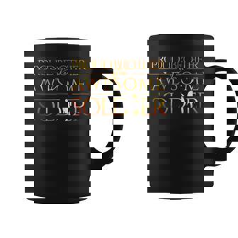 Proud Brother Of A Soldier Silhouette Military T Coffee Mug | Mazezy