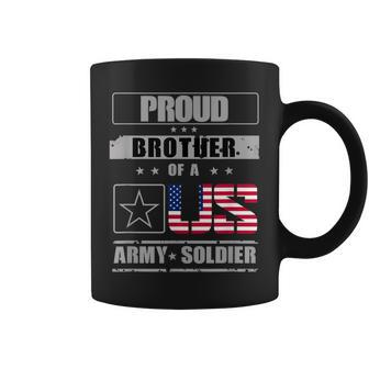 Proud Brother Of Us Army Soldier Coffee Mug | Mazezy