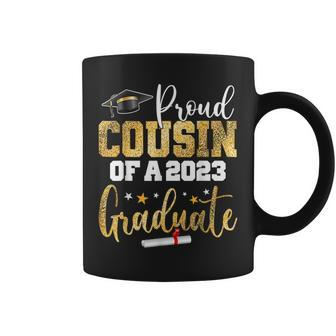 Proud Cousin Of A 2023 Graduate Class Senior Graduation Coffee Mug - Thegiftio UK