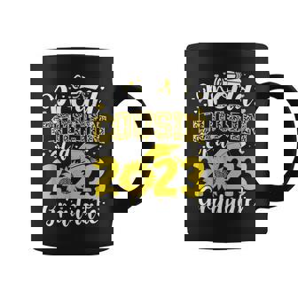 Proud Cousin Of A 2023 Graduate Leopard Sunflower Coffee Mug - Thegiftio